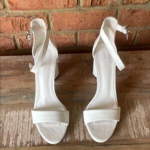 Gianni Bini White Heeled Sandals